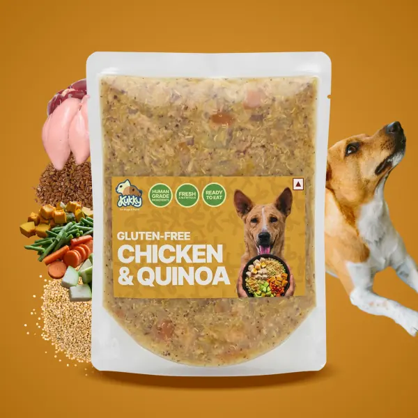 Kukky Gluten-Free Chicken Quinoa meal pouch