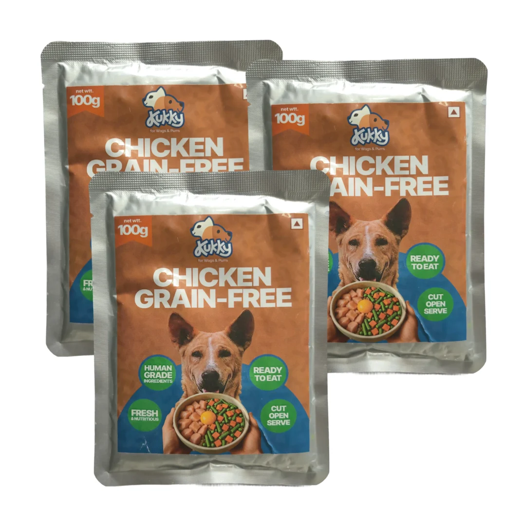 Chicken Grain Free - Pack of 3 - 100 g