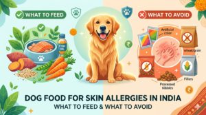 Dog Food for Skin Allergies in India — What to Feed & What to Avoid