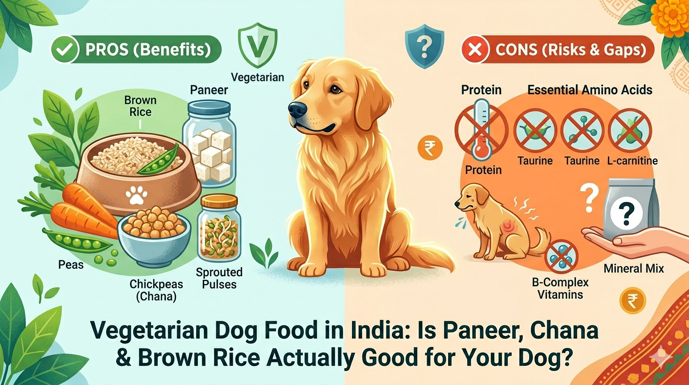 Vegetarian Dog Food in India
