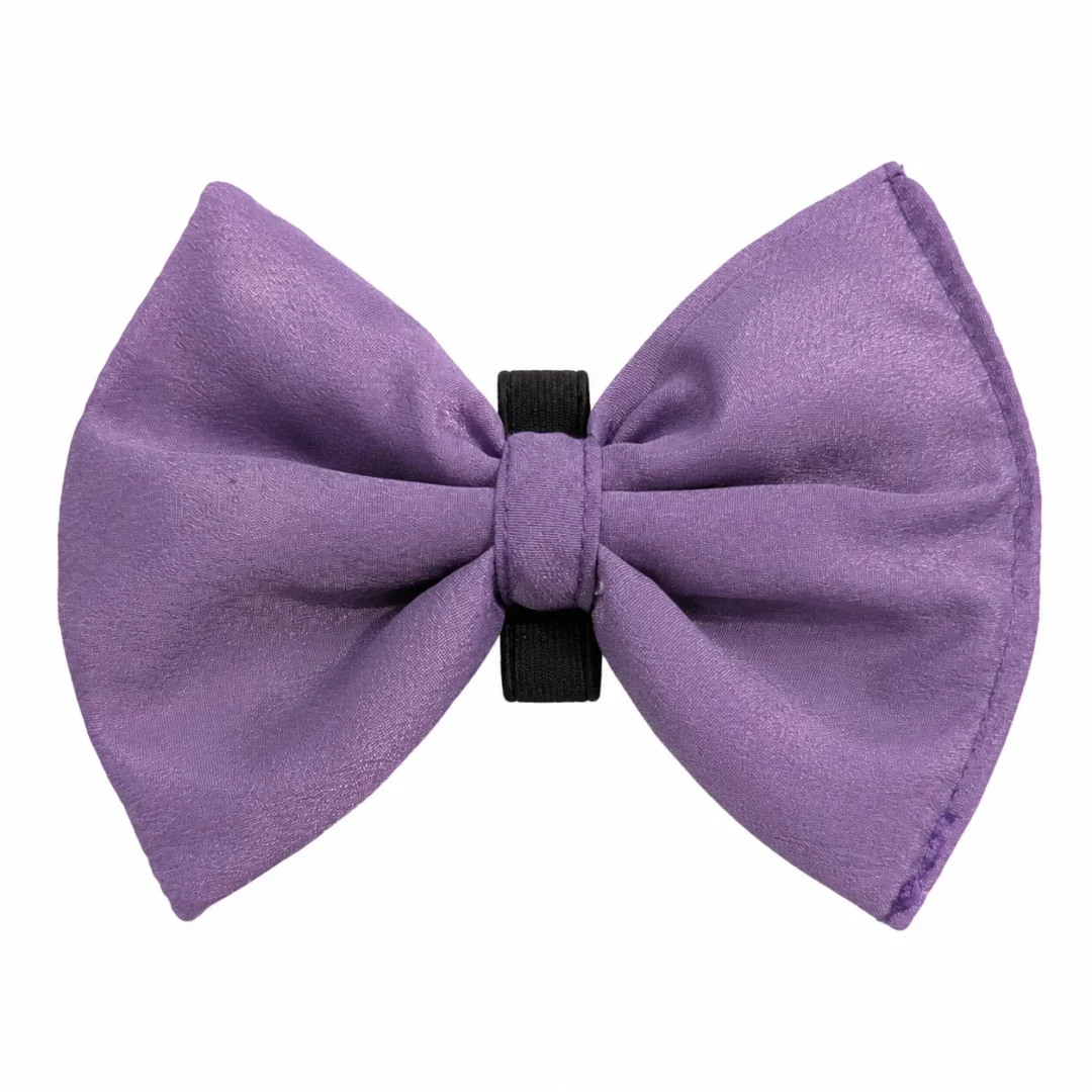 Lavender Luxe Handmade Dog Bow