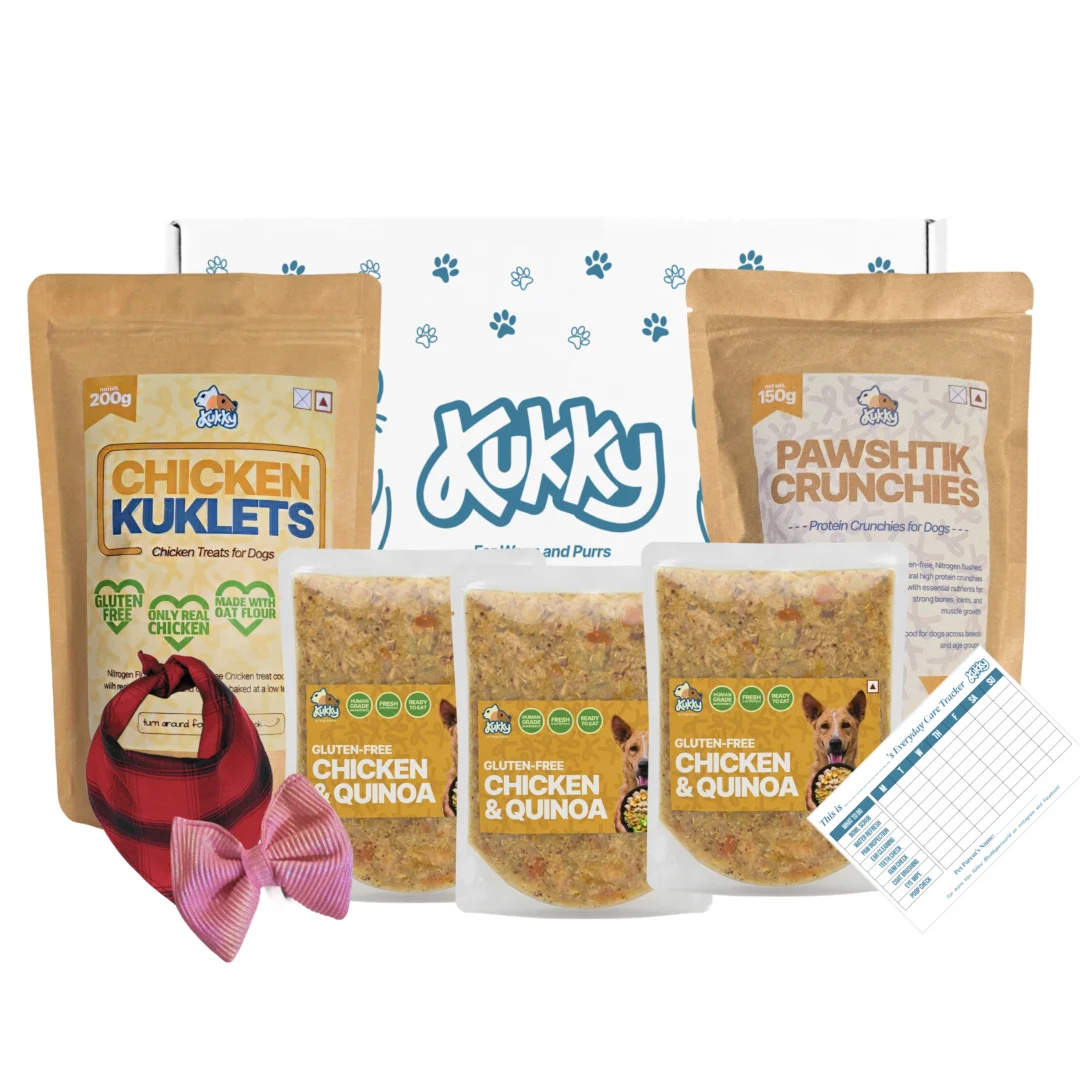 Gluten Free Chicken Quinoa Meal and Treat Starter Combo