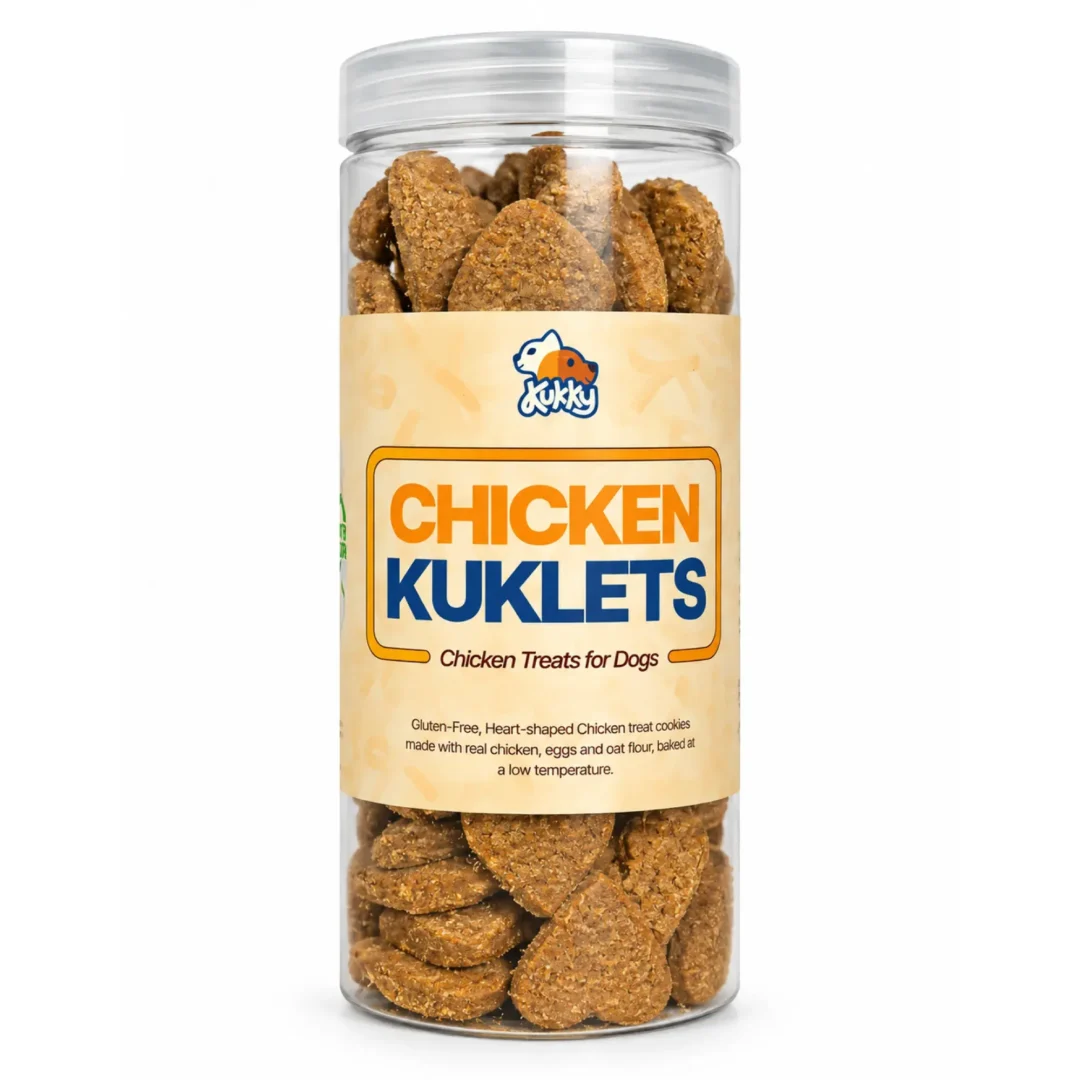 Chicken Kuklets | Gluten Free Chicken Dog Biscuits | 500g