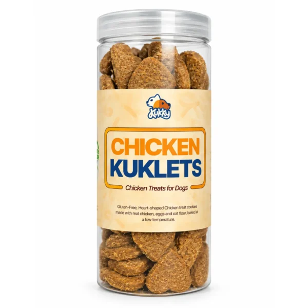 Chicken Kuklets | Gluten Free Chicken Dog Biscuits | 500g